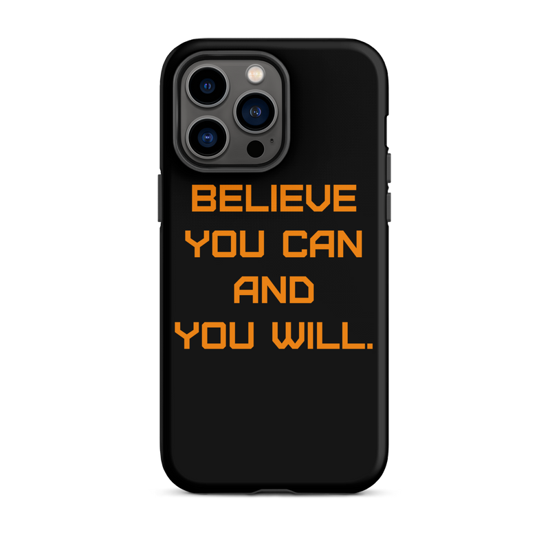 BELIEVE Tough Case for iPhone ORANGE