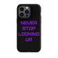 NEVERSTOP Tough Case for iPhone PURPLE