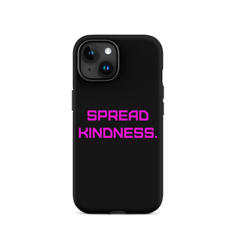 KINDNESS Tough Case for iPhone PINK