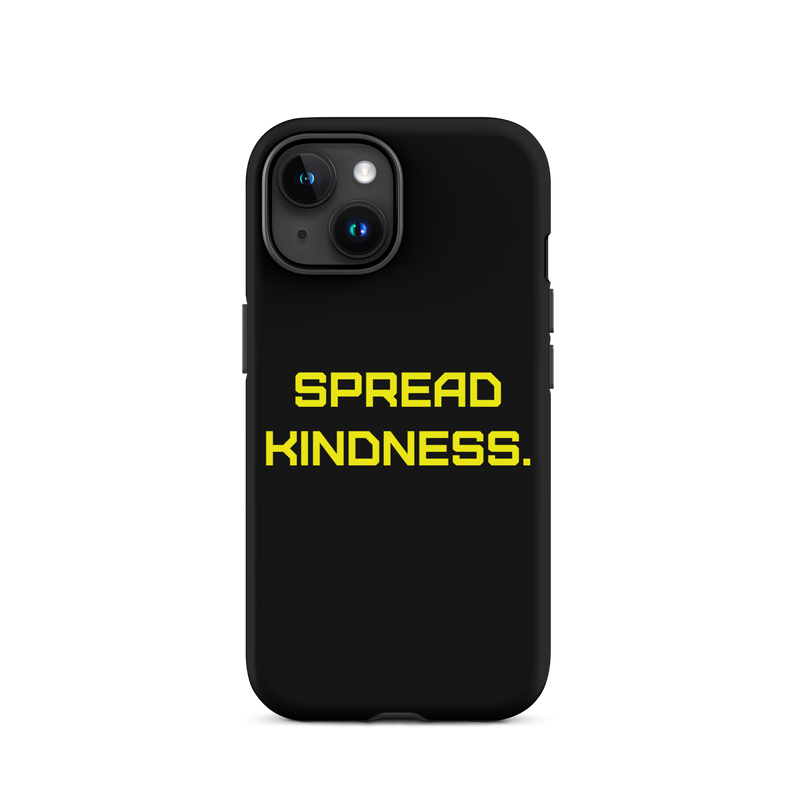 KINDNESS Tough Case for iPhone YELLOW