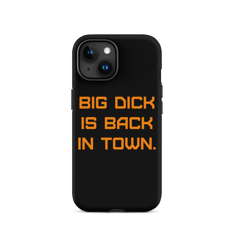 BIGINTOWN Tough Case for iPhone ORANGE