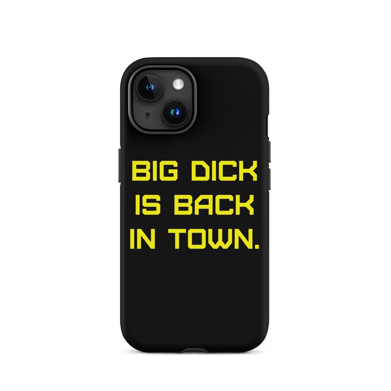 BIGINTOWN Tough Case for iPhone® YELLOW