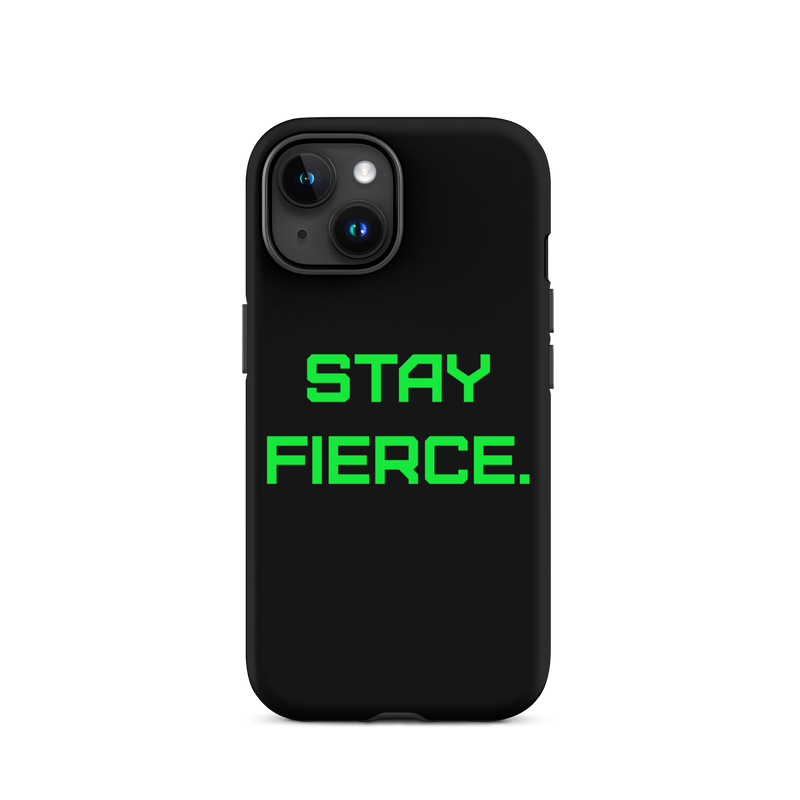 FIERCE Tough Case for iPhone Green