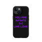 INFINITE Tough Case for iPhone® PURPLE