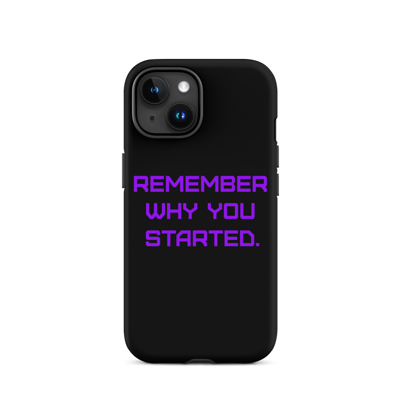 REMEMBER Tough Case for iPhone® PURPLE