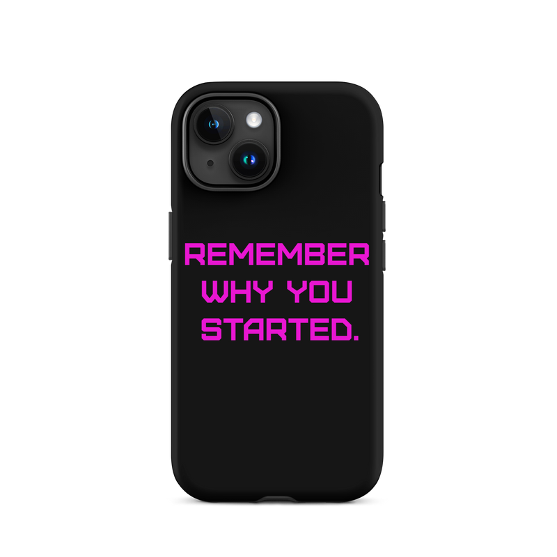 REMEMBER Tough Case for iPhone® PINK