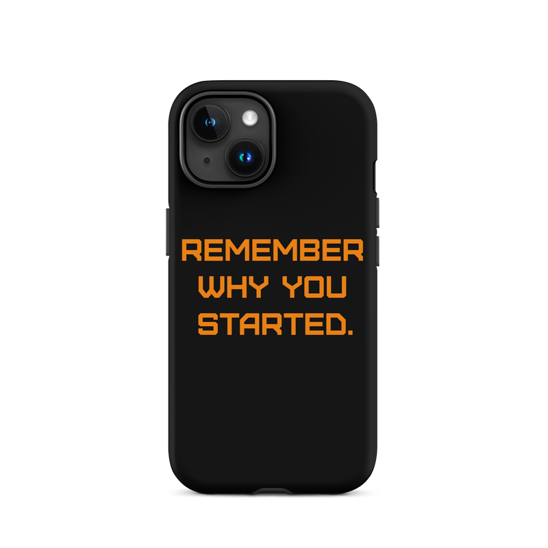 REMEMBER Tough Case for iPhone ORANGE