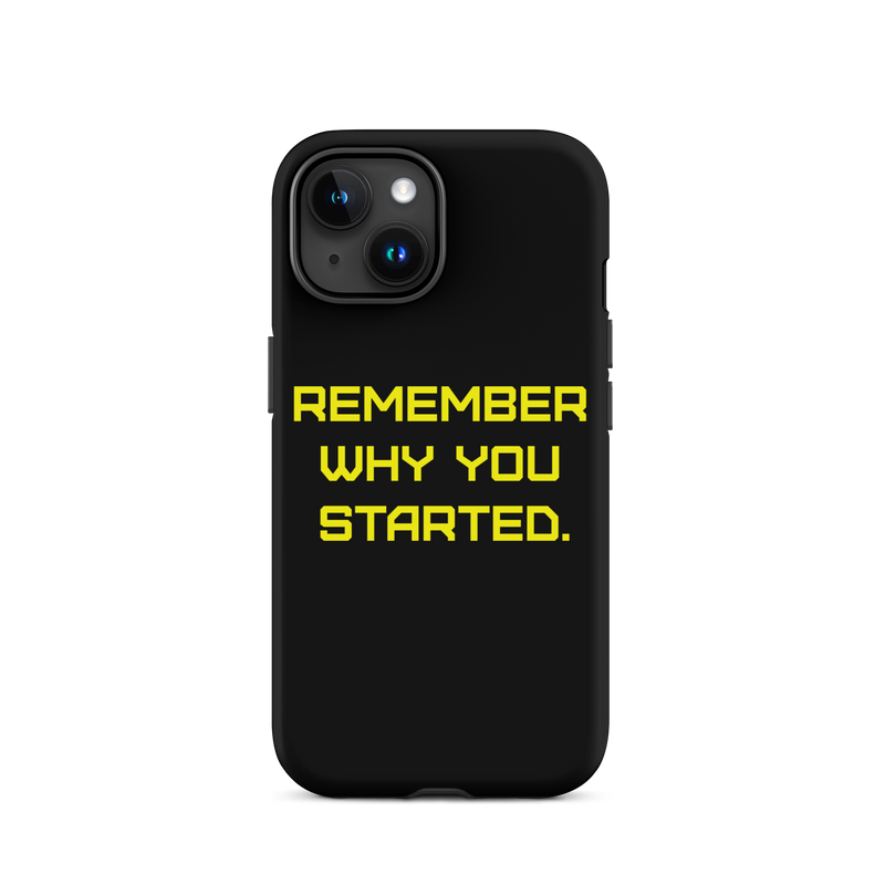 REMEMBER Tough Case for iPhone® YELLOW