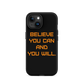 BELIEVE Tough Case for iPhone ORANGE