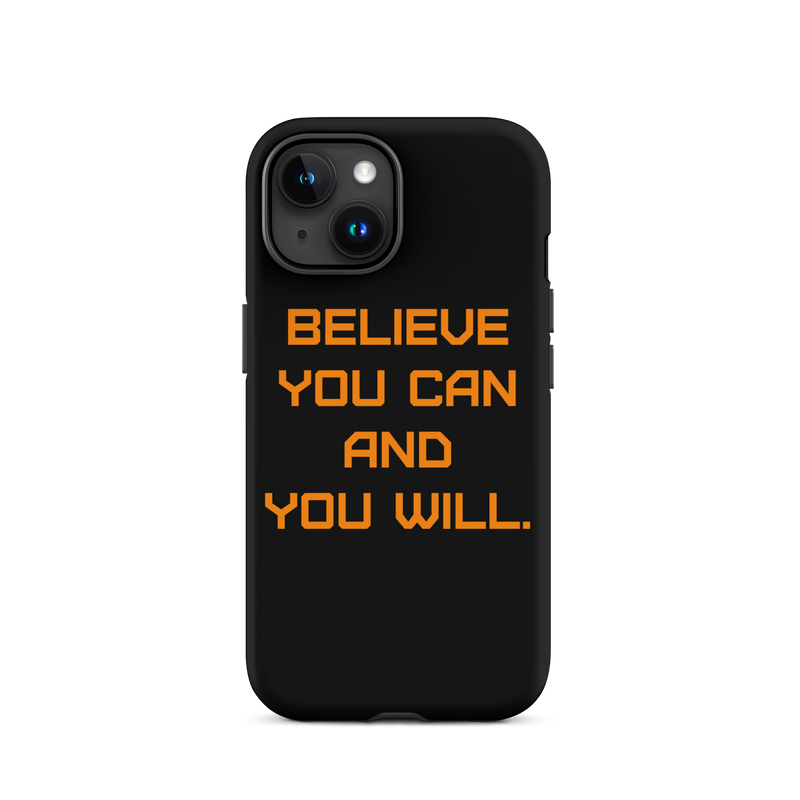 BELIEVE Tough Case for iPhone ORANGE