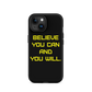 BELIEVE Tough Case for iPhone® YELLOW