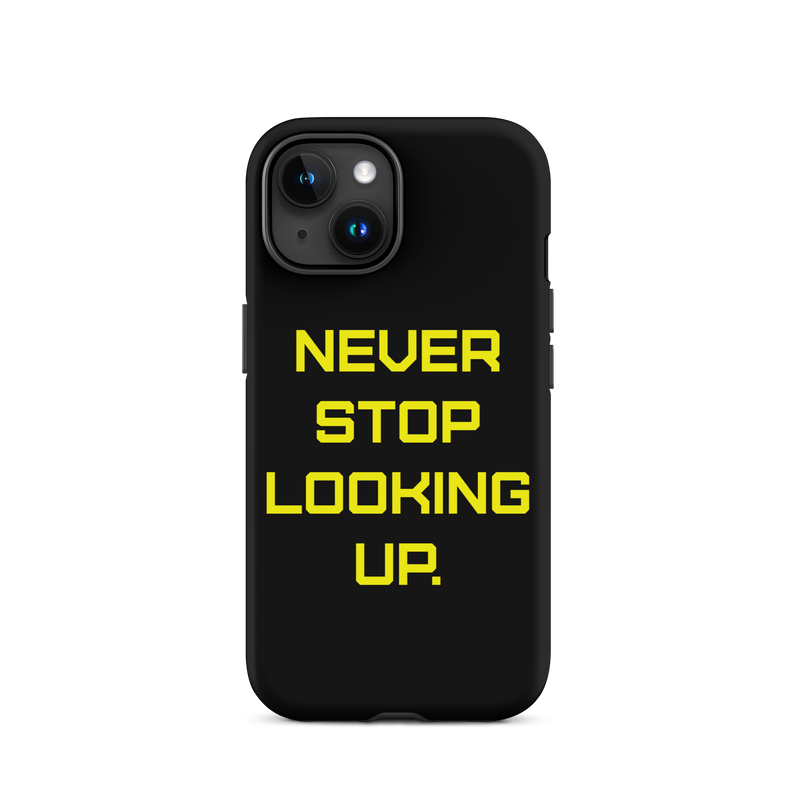 NEVERSTOP Tough Case for iPhone YELLOW