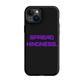 KINDNESS Tough Case for iPhone PURPLE