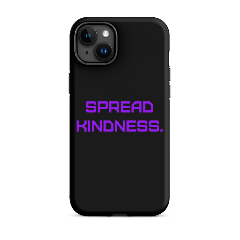 KINDNESS Tough Case for iPhone PURPLE