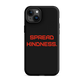 KINDNESS Tough Case for iPhone RED