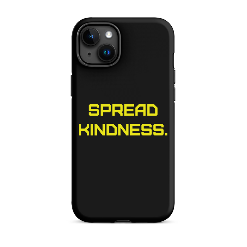 KINDNESS Tough Case for iPhone YELLOW