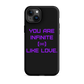 INFINITE Tough Case for iPhone® PURPLE