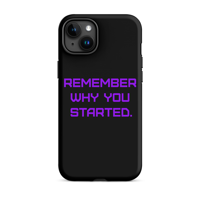 REMEMBER Tough Case for iPhone® PURPLE