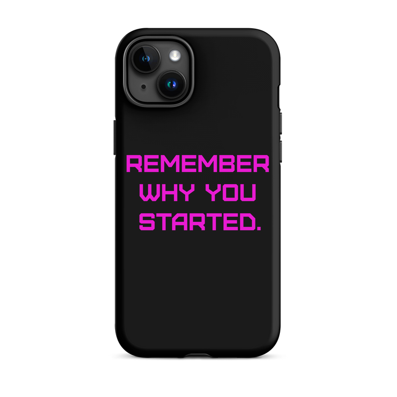 REMEMBER Tough Case for iPhone® PINK