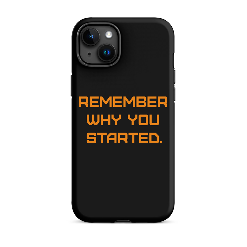 REMEMBER Tough Case for iPhone ORANGE