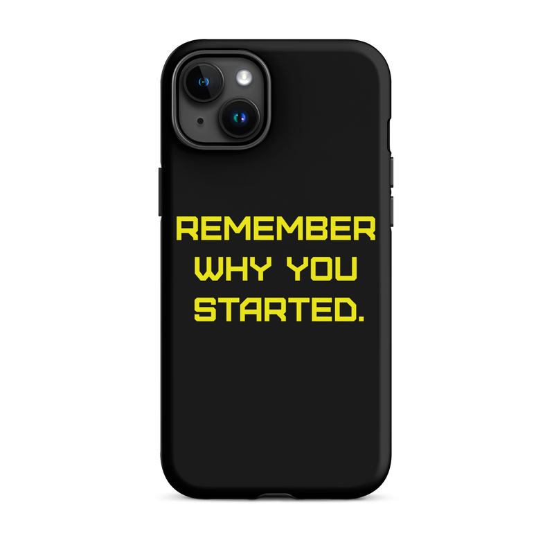 REMEMBER Tough Case for iPhone® YELLOW