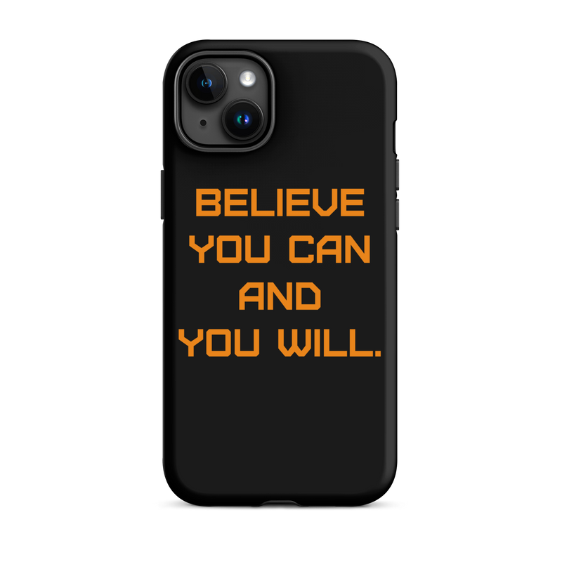 BELIEVE Tough Case for iPhone ORANGE