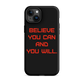 BELIEVE Tough Case for iPhone RED