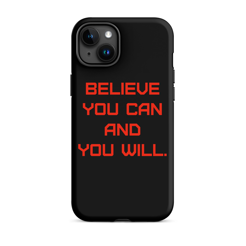 BELIEVE Tough Case for iPhone RED