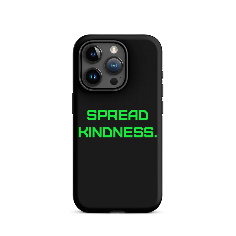 KINDNESS Tough Case for iPhone GREEN