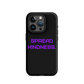 KINDNESS Tough Case for iPhone PURPLE