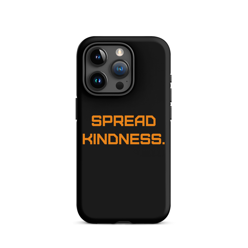 KINDNESS Tough Case for iPhone ORANGE