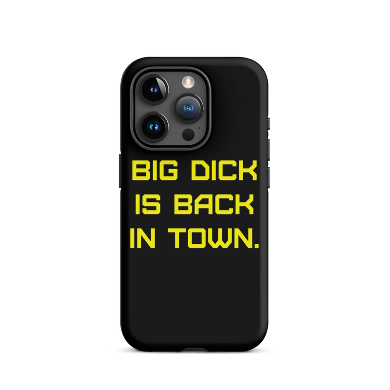 BIGINTOWN Tough Case for iPhone® YELLOW