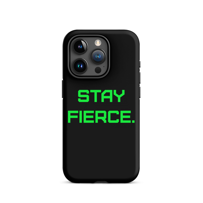 FIERCE Tough Case for iPhone Green