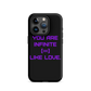 INFINITE Tough Case for iPhone® PURPLE