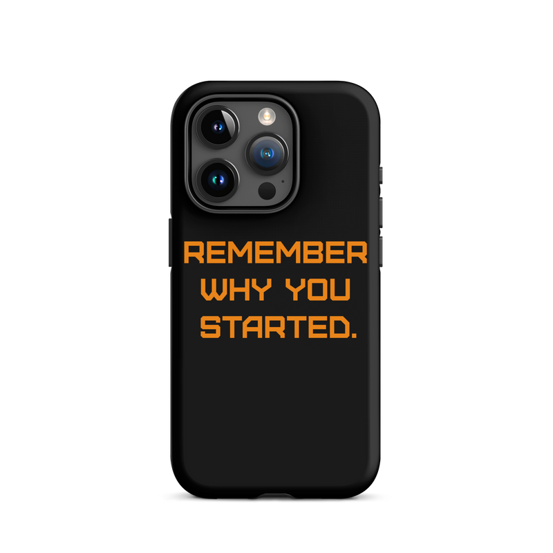 REMEMBER Tough Case for iPhone ORANGE