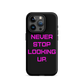 NEVERSTOP Tough Case for iPhone PINK