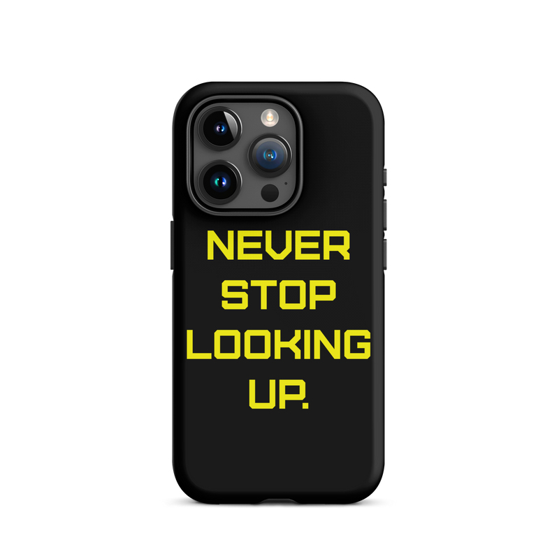 NEVERSTOP Tough Case for iPhone YELLOW