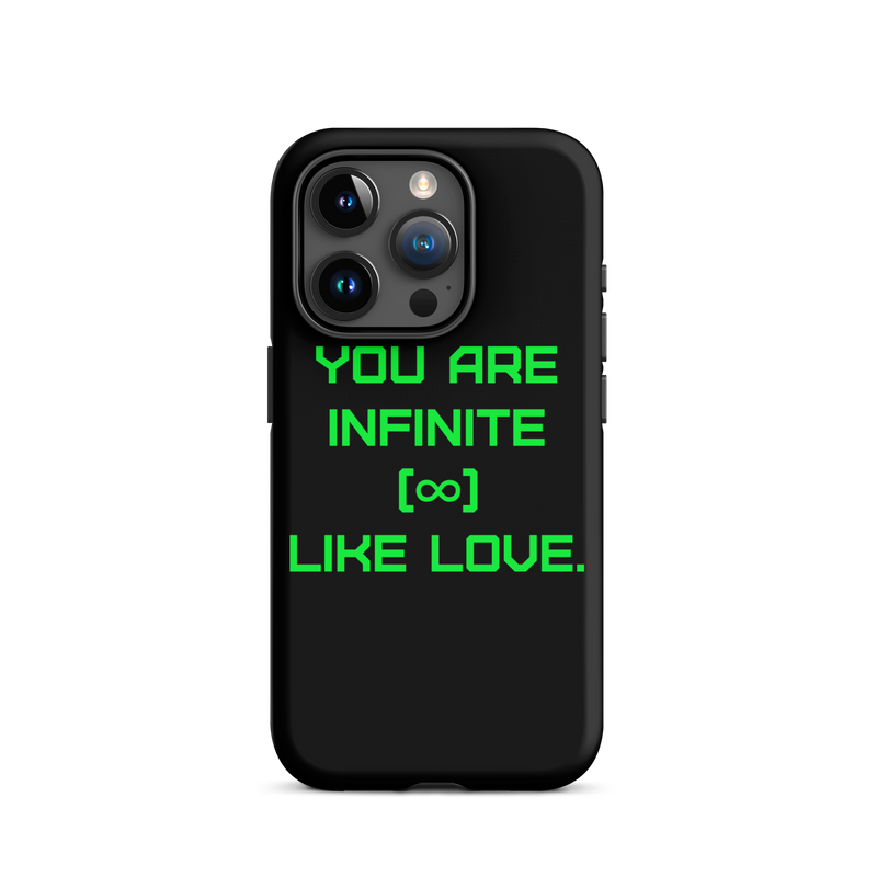 INFINITE Tough Case for iPhone GREEN