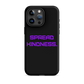 KINDNESS Tough Case for iPhone PURPLE