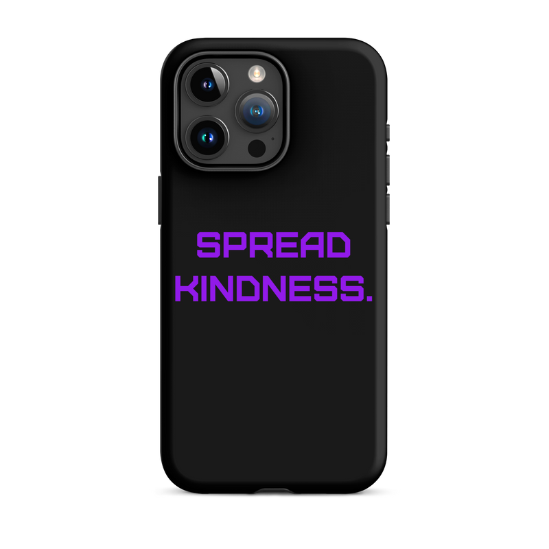 KINDNESS Tough Case for iPhone PURPLE