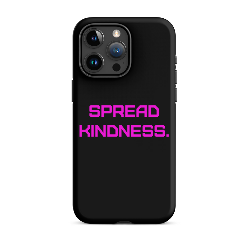 KINDNESS Tough Case for iPhone PINK