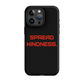 KINDNESS Tough Case for iPhone RED