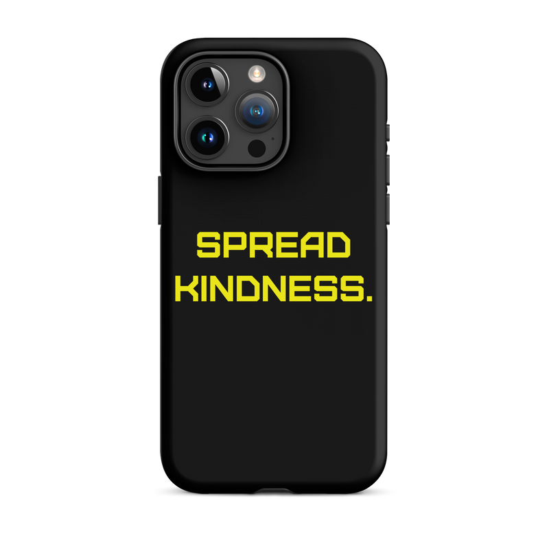 KINDNESS Tough Case for iPhone YELLOW