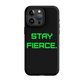 FIERCE Tough Case for iPhone Green