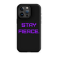 FIERCE Tough Case for iPhone PURPLE