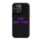 GOTTHIS Tough Case for iPhone PURPLE