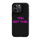 GOTTHIS Tough Case for iPhone PINK