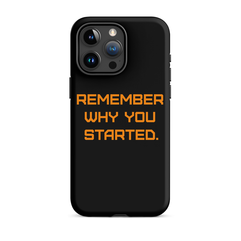 REMEMBER Tough Case for iPhone ORANGE