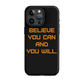 BELIEVE Tough Case for iPhone ORANGE