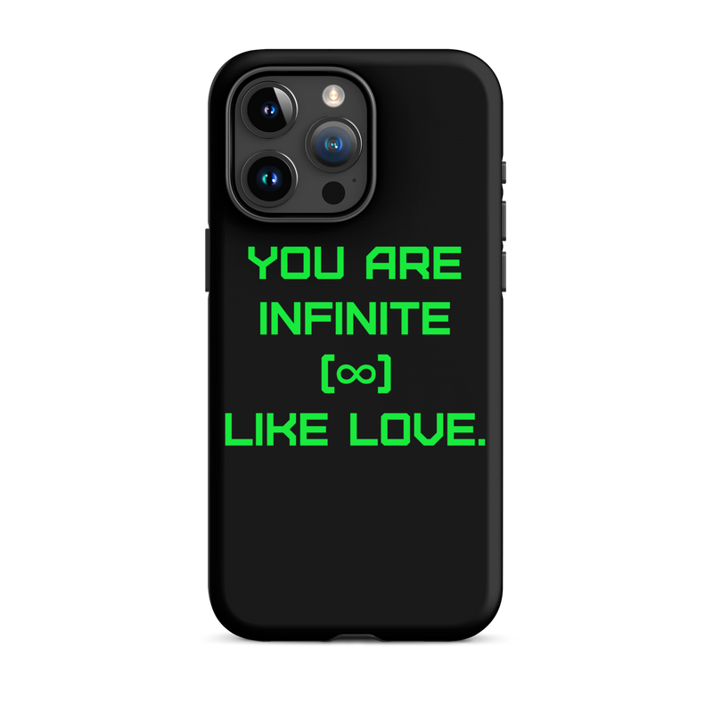 INFINITE Tough Case for iPhone GREEN